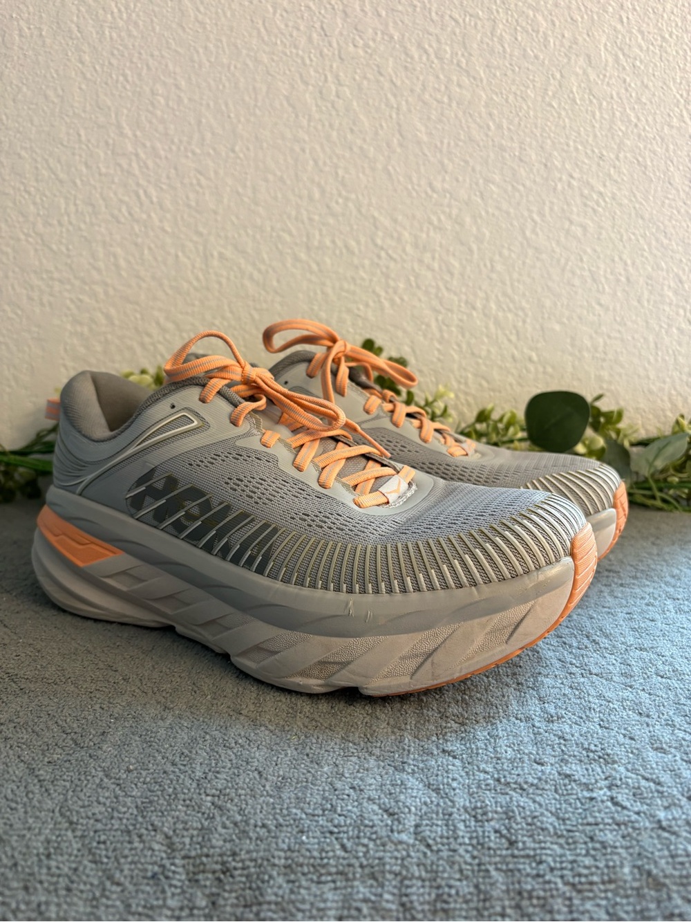 Hoka One One Bondi 7 Running Shoes Size 10 Women's